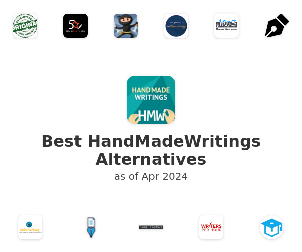 Best HandMadeWritings Alternatives