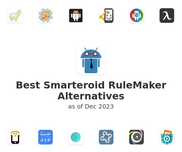 Best Smarteroid RuleMaker Alternatives
