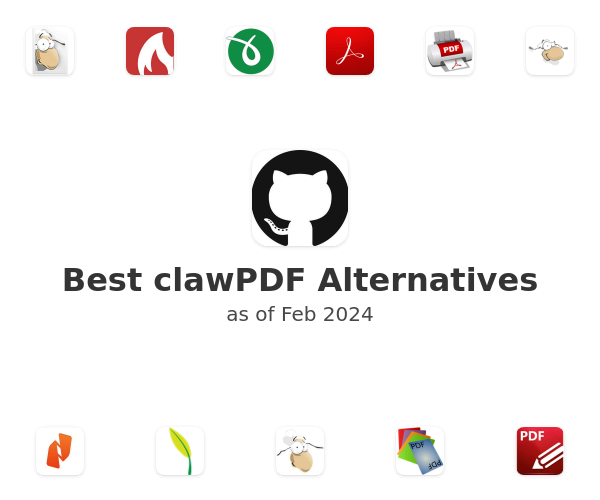 Best clawPDF Alternatives