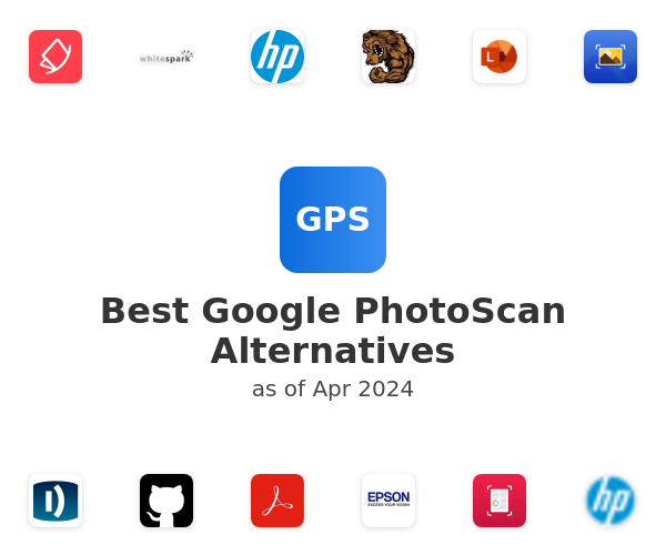 Best Google PhotoScan Alternatives