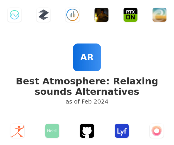 Best Atmosphere: Relaxing sounds Alternatives