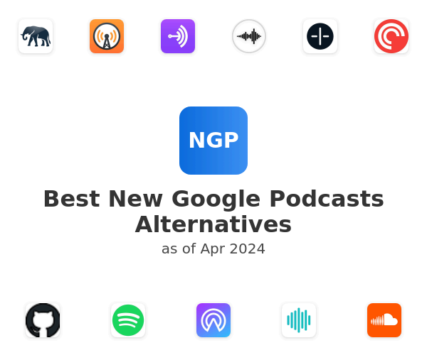 Best New Google Podcasts Alternatives