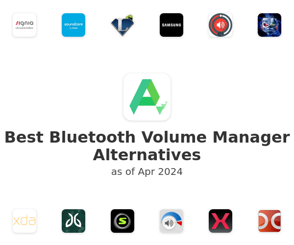 Best Bluetooth Volume Manager Alternatives