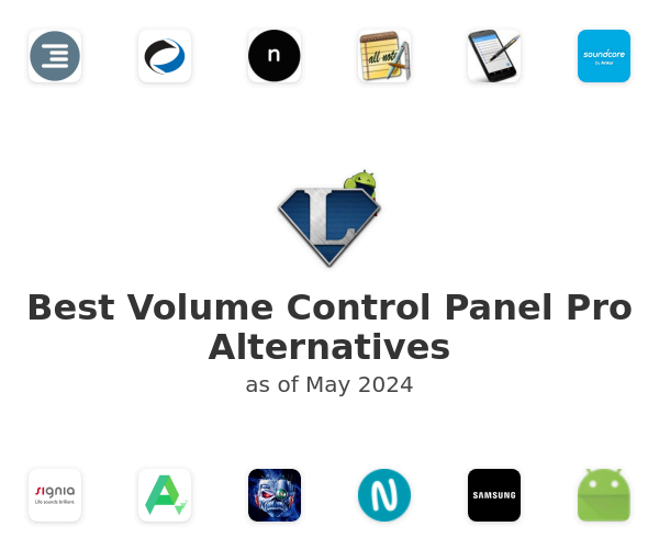 Best Volume Control Panel Pro Alternatives
