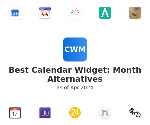 Best Calendar Widget: Month Alternatives