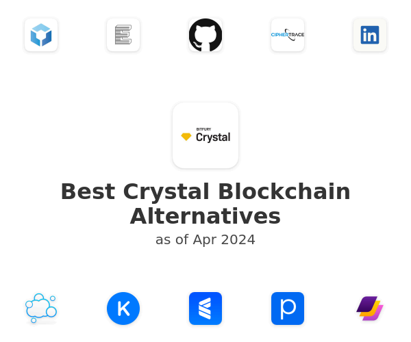 Best Crystal Blockchain Alternatives