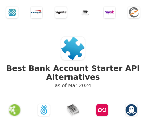 Best Bank Account Starter API Alternatives