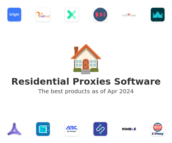 Residential Proxies Software