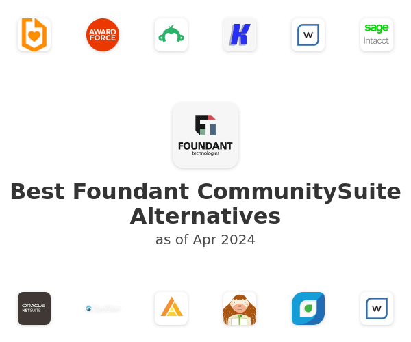 Best Foundant CommunitySuite Alternatives