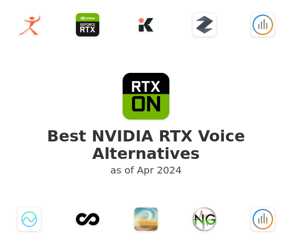 Best NVIDIA RTX Voice Alternatives
