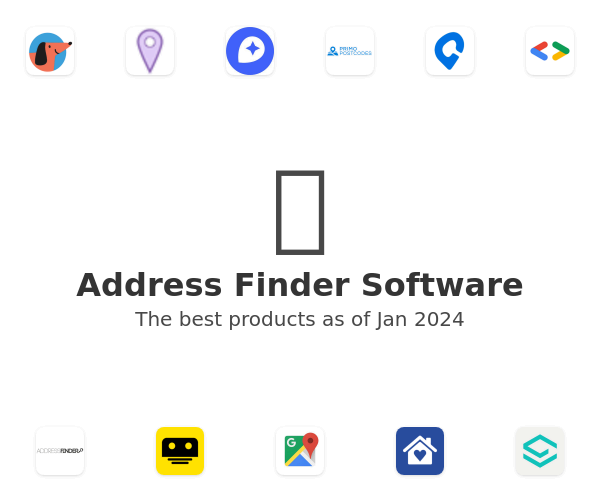 Address Finder Software
