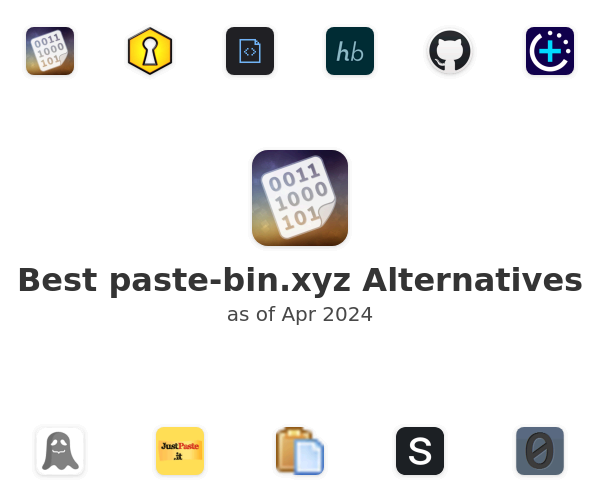 Best paste-bin.xyz Alternatives