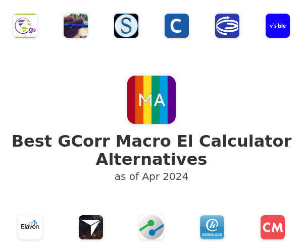 Best GCorr Macro El Calculator Alternatives