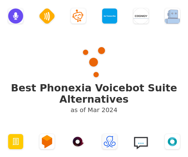 Best Phonexia Voicebot Suite Alternatives