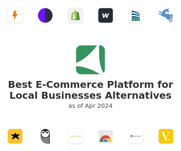 Best E-Commerce Platform for Local Businesses Alternatives