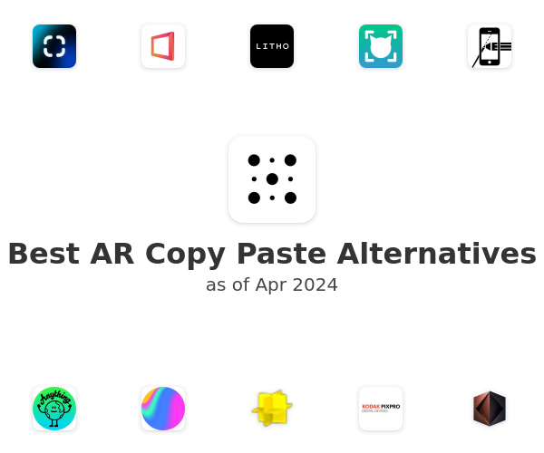 Best AR Copy Paste Alternatives