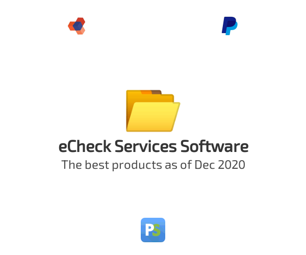 eCheck Services Software