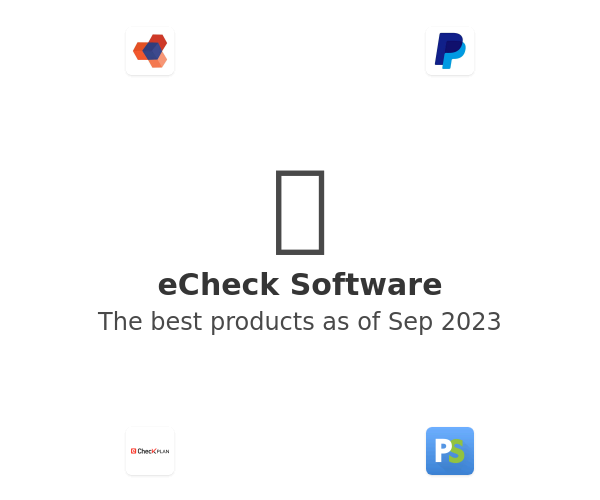 eCheck Software