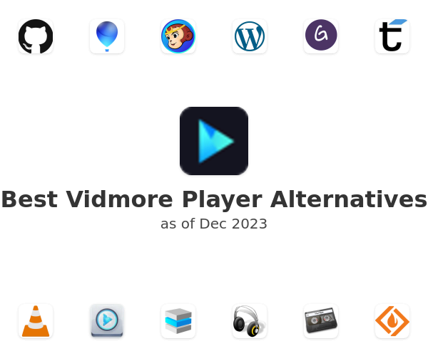 Best Vidmore Player Alternatives