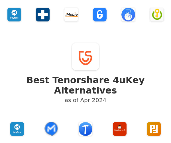 Best Tenorshare 4uKey Alternatives