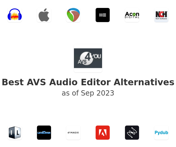 Best AVS Audio Editor Alternatives
