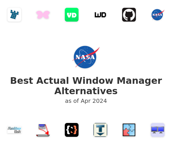 Best Actual Window Manager Alternatives