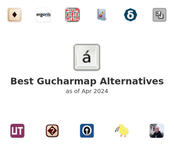 Best Gucharmap Alternatives