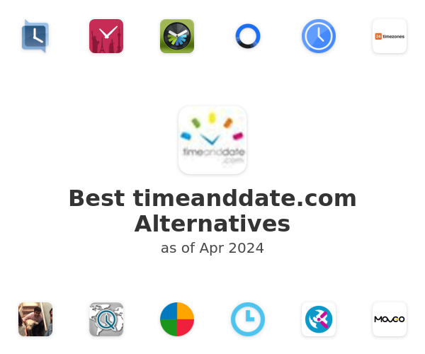 Best timeanddate.com Alternatives