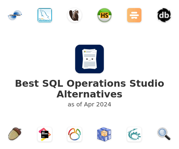 Best SQL Operations Studio Alternatives