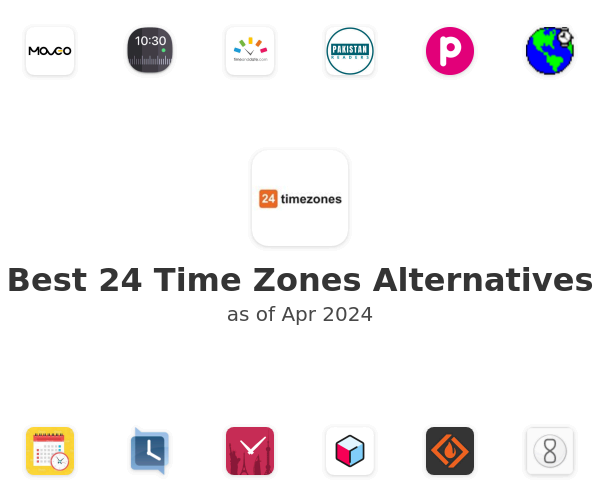 Best 24 Time Zones Alternatives