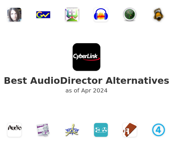Best AudioDirector Alternatives