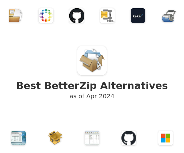 Best BetterZip Alternatives