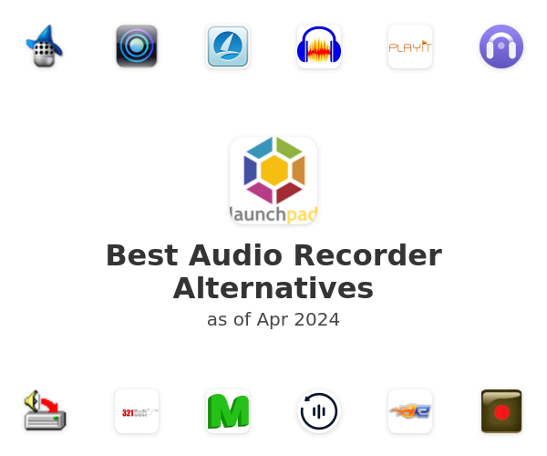Best Audio Recorder Alternatives