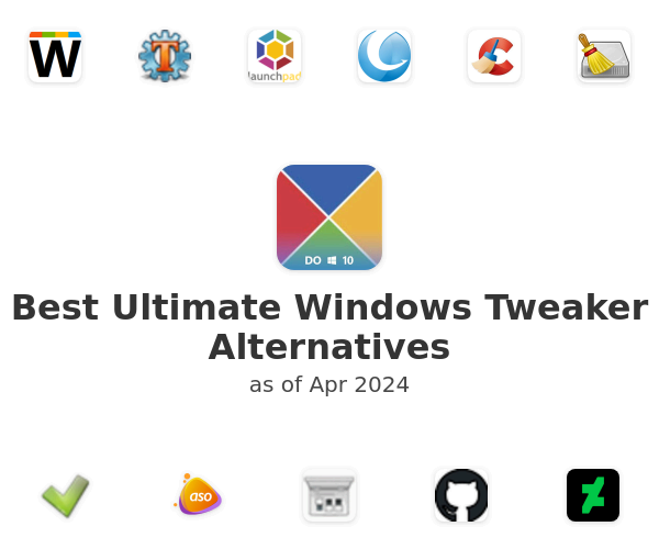 Best Ultimate Windows Tweaker Alternatives