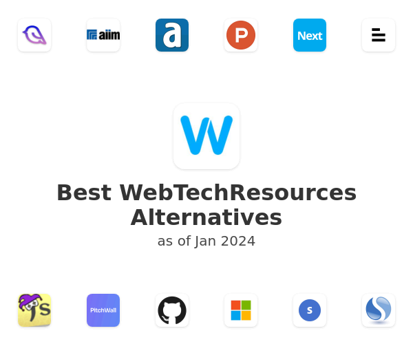Best WebTechResources Alternatives