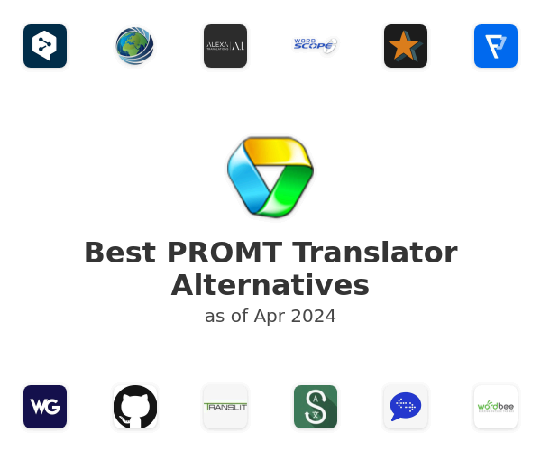 Best PROMT Translator Alternatives