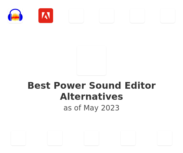 Best Power Sound Editor Alternatives