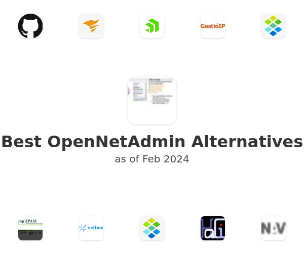 Best OpenNetAdmin Alternatives