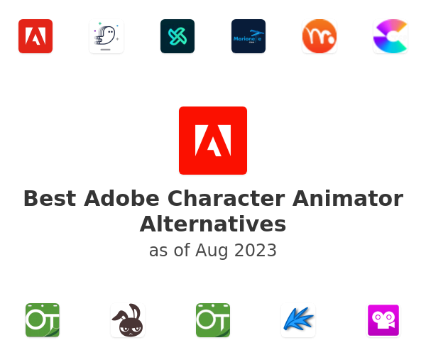 Best Adobe Character Animator Alternatives