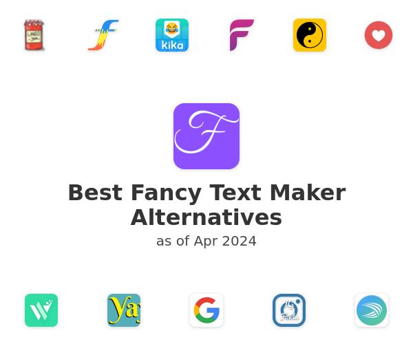 Best Fancy Text Maker Alternatives