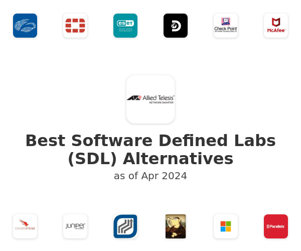 Best Software Defined Labs (SDL) Alternatives