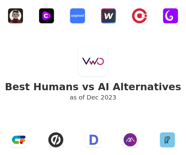 Best Humans vs AI Alternatives