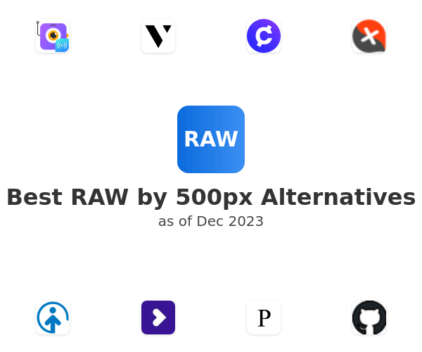 Best RAW by 500px Alternatives