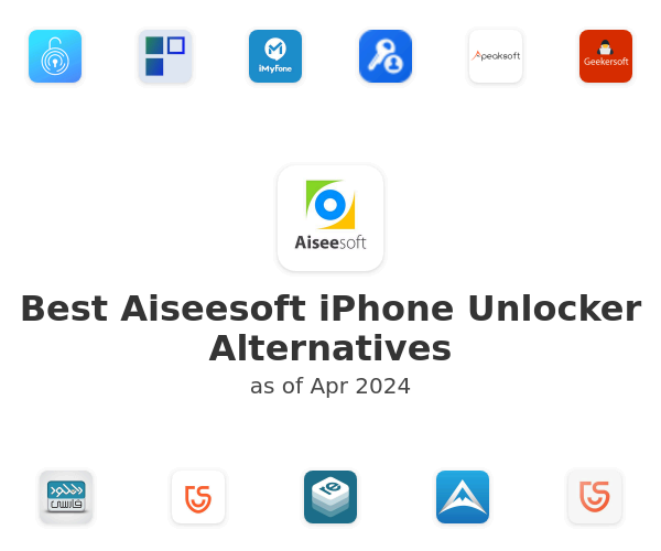 Best Aiseesoft iPhone Unlocker Alternatives