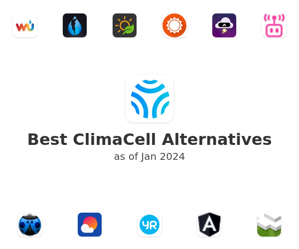 Best ClimaCell Alternatives