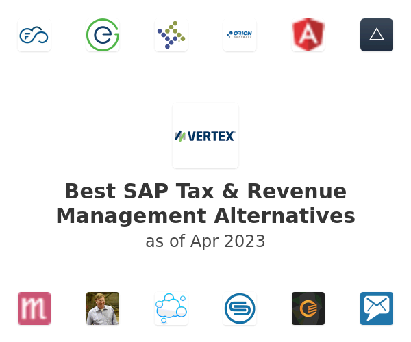 Best SAP Tax & Revenue Management Alternatives