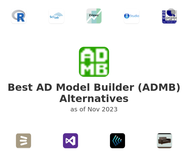 Best AD Model Builder (ADMB) Alternatives