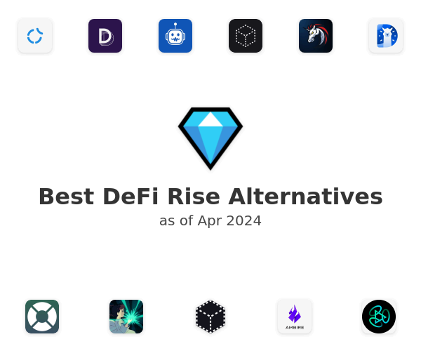 Best DeFi Rise Alternatives