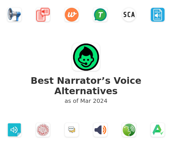 Best Narrator’s Voice Alternatives