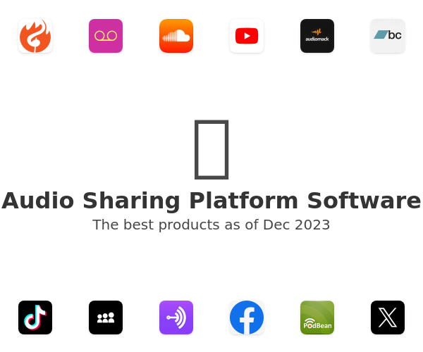 Audio Sharing Platform Software